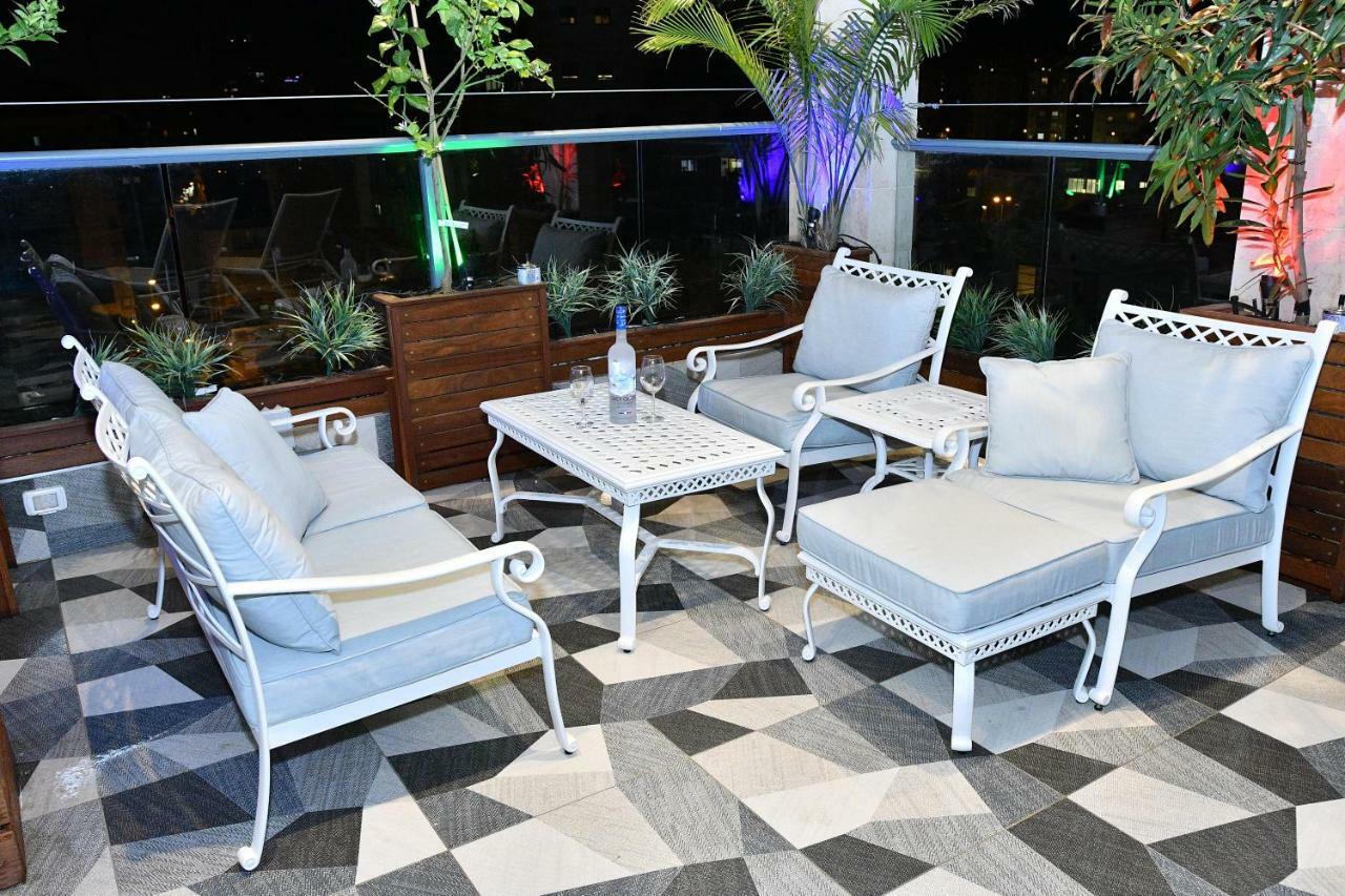 Luxury Rooftop Apartment In Netanya Bagian luar foto