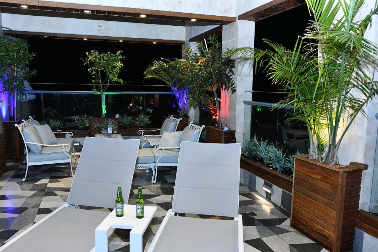 Luxury Rooftop Apartment In Netanya Bagian luar foto